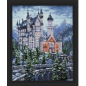 Beldizart Diamond painting set Castle 50х40 cm AZ-1615 Beldizart Diamond painting set Castle 50х40 cm AZ-1615