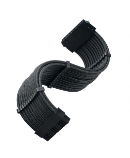 SilverStone 300mm black silver ATX 24 PIN cable