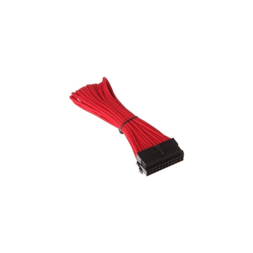 SilverStone 300 mm juodos spalvos sidabrinis ATX 24 PIN kabelis – 2