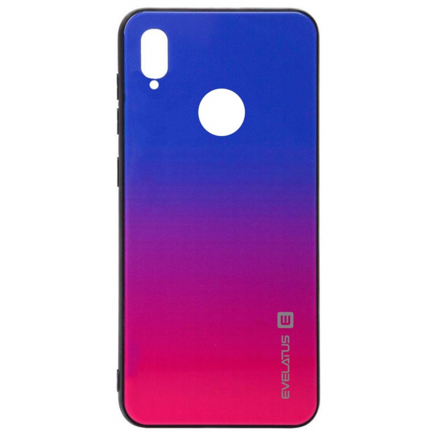 Evelatus Huawei Y7 2019 Gradient Glass Case 4 Mystery