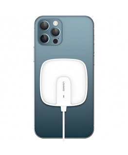 USAMS CD-159 wireless magnetic charger 15W, White