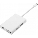 Šakotuvas Xiaomi Mi ZJQ04TM USB-C stotis/replikatorius (16590)