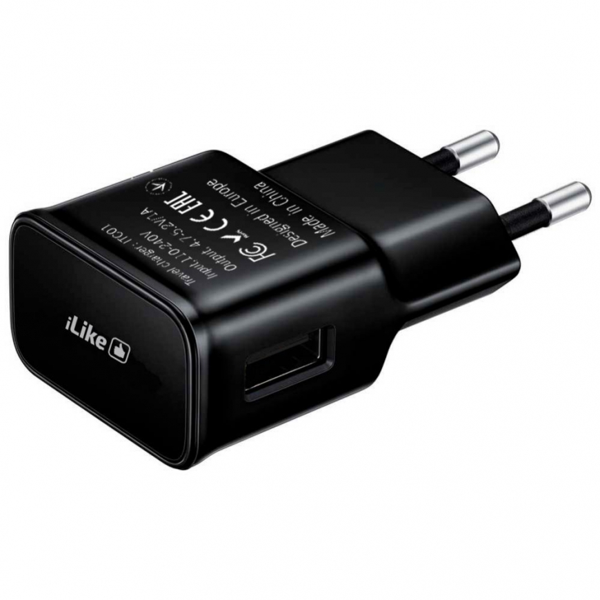 ILike - Travel Charger ITC01 Black