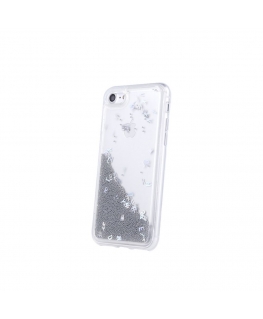 iLike Apple iPhone 11 Pro Liquid Letters TPU Case Silver