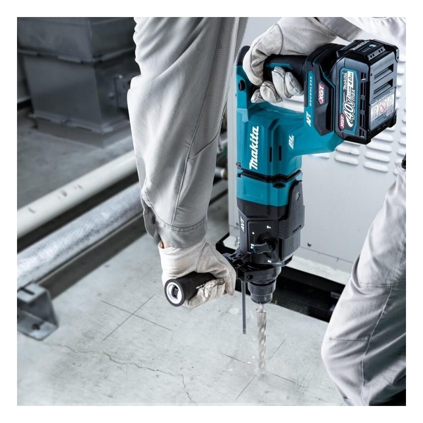 Makita HR007GZ Perforator XGT, 3.0 J, 28mm 3.8kg, brushless motor, AFT AWS (without AWS chip) AVT Soft no load XPT "Z" version - – 5