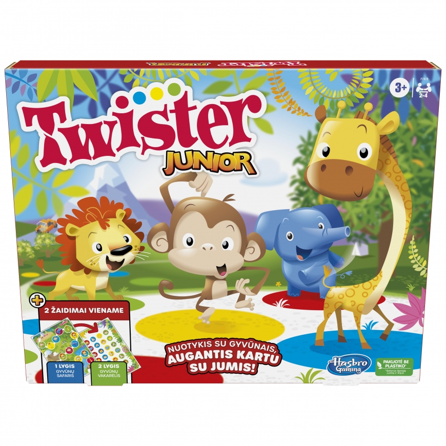 Hasbro Game "Twister Junior" (Lithuanian)