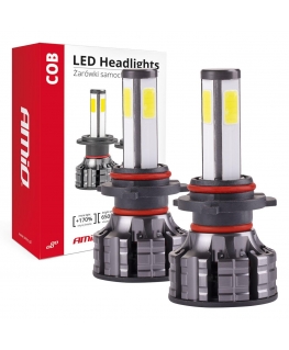 Automobilių lempos „led cob 4 side amio hb3“