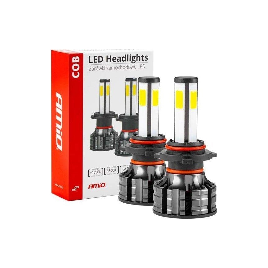 Automobilių lempos „led cob 4 side amio hb3“ – 3