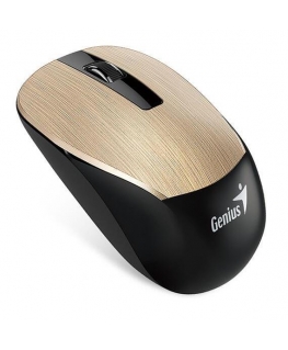 Genius mouse NX-7015, 1600DPI, 2.4 [GHz], optical, 3 kl., wireless USB, gold, AA