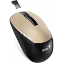 Genius pelė NX-7015, 1600DPI, 2.4 [GHz], optinis, 3 kl., belaidis USB, auksas, AA