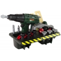 Lean Cars Handyman Set Battery Screwdriver Organizer Green Lean Cars Handyman Set Battery Screwdriver Organizer Green