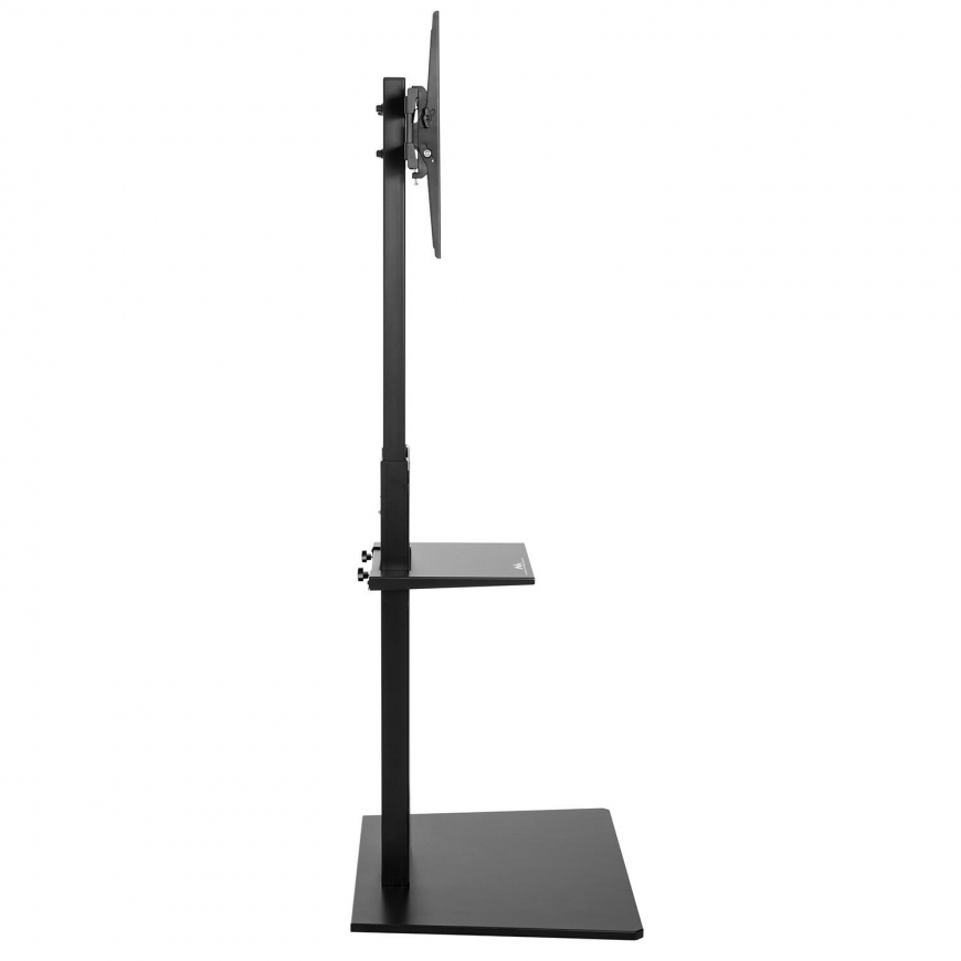 Laikiklis MACLEAN MC-865 Professional Modern TV Floor Stovas su a Shelf skirta 37in - 70in Screens max load 40kg max VESA 600x40 – 2