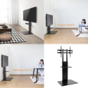 Holder MACLEAN MC-865 Professional Modern TV Floor Stand with a Shelf for 37in - 70in Screens max load 40kg max VESA 600x400 Adj Holder MACLEAN MC-865 Professional Modern TV Floor Stand with a Shelf for 37in - 70in Screens max load 40kg max VESA 600x400 Adj