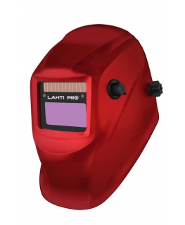 „Lahti Pro Welding“ šalmas, automatiškai tamsėjantis vieno diapazono raudonas (L1540400)