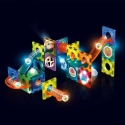 WOOPIE Magnetic Blocks Light Ball Track 49 pcs.