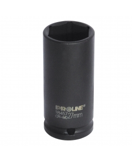 Proline 6 taškų pailgos smūgio lizdas, cr-mo 1/2 "27 mm prolinas