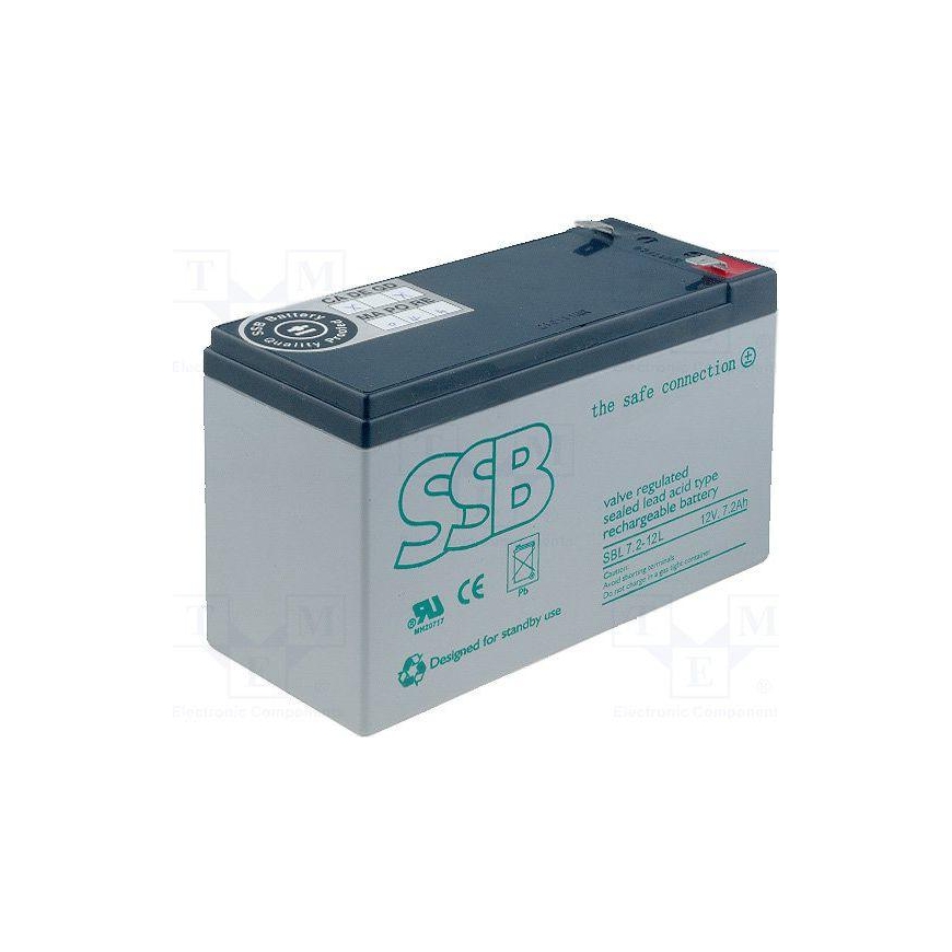 SSB Battery 12V/7.2Ah (SBL 7