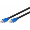 Goobay CAT 6 U/UTP 15m tinklo kabelis Juoda Cat6 U/UTP (UTP)