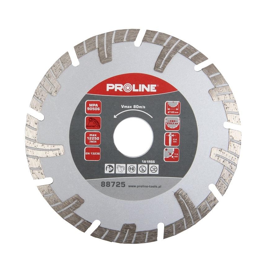 Proline Pro-Line segmented diamond disc 180 mm TURBO-T 88730