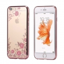 iLike Xiaomi Xiaomi Redmi Note 8 / Redmi Note 8 2021 Back Case FLOWER Rose Gold