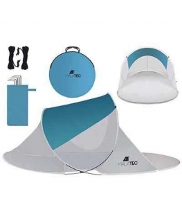 Trizand Beach tent 220x120x90cm - turquoise - gray