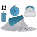 Trizand Beach tent 220x120x90cm - turquoise - gray