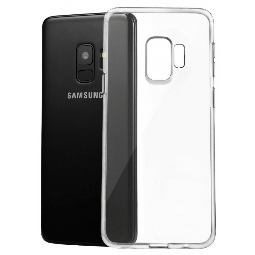 Evelatus Samsung Galaxy S9 Clear Silicone Case 1.5mm TPU Transparent