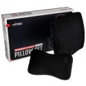 Žaidimų kėdės pagalvėlių rinkinys Nitro Concepts Memory Foam Pillow Set, Juoda