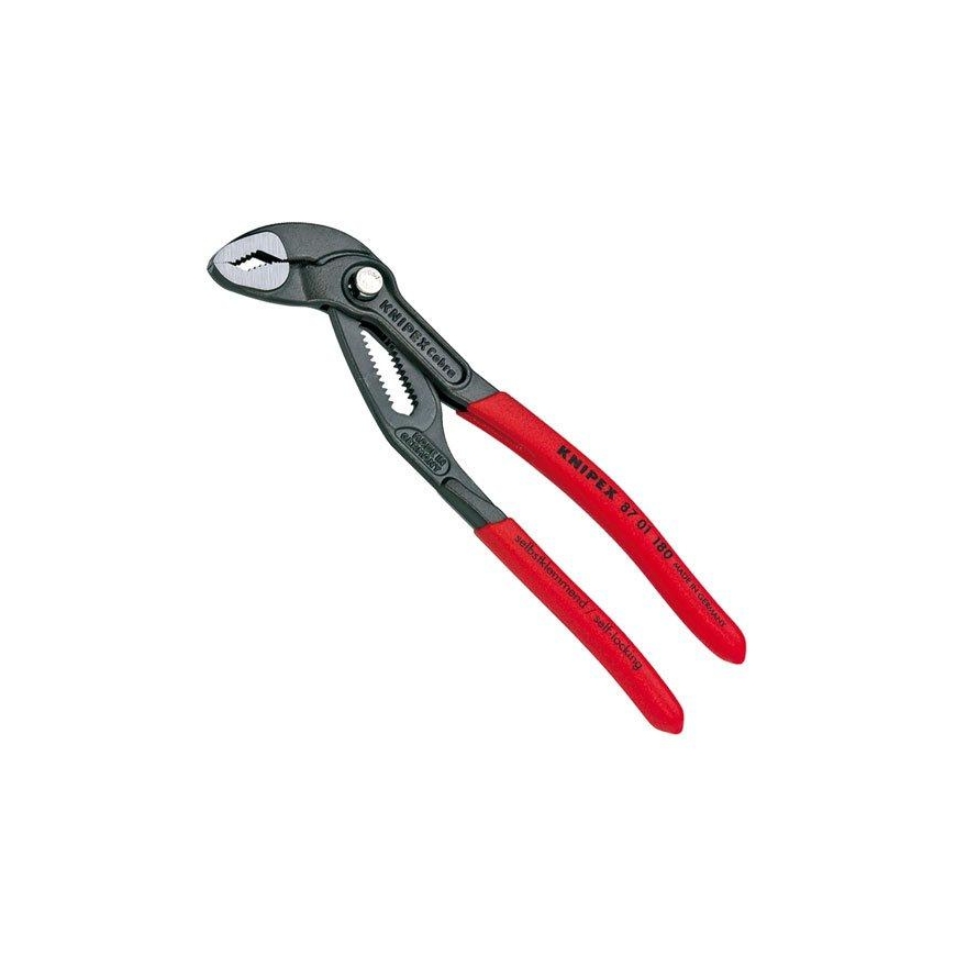 Vamzdinės replės KNIPEX Cobra 8701180SB 180mm