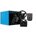 Logitech 945-000062 Game Controller Steering Wheel + Pedals Analog / Digital Black