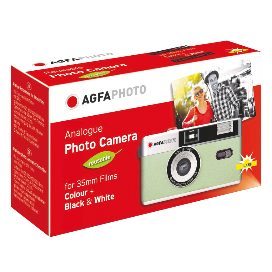 AGFAPHOTO REUSABLE CAMERA 35MM Green – 4