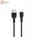 Hoco X20 Ultra Прочный-Мягкий Type-C на USB 2.4A 2m Кабель Данных и Быстрого Заряда Черный Hoco X20 Ultra Прочный-Мягкий Type-C на USB 2.4A 2m Кабель Данных и Быстрого Заряда Черный
