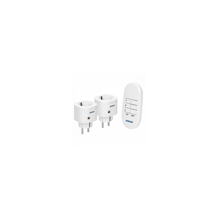 Orno Wireless mini socket set controlled
