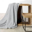 Eurofirany DESIGN 91 CINDY2 Soft and gentle plaid with a printed cube pattern, 170X210 cm, color: ash Eurofirany DESIGN 91 CINDY2 Soft and gentle plaid with a printed cube pattern, 170X210 cm, color: ash