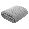 Eurofirany DESIGN 91 CINDY2 Minkštas ir švelnus pledas su įspaustu kubelių raštu, 170X210 cm, spalva: pelenų Eurofirany DESIGN 91 CINDY2 Minkštas ir švelnus pledas su įspaustu kubelių raštu, 170X210 cm, spalva: pelenų