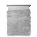Eurofirany DESIGN 91 CINDY2 Soft and gentle plaid with a printed cube pattern, 170X210 cm, color: ash Eurofirany DESIGN 91 CINDY2 Soft and gentle plaid with a printed cube pattern, 170X210 cm, color: ash