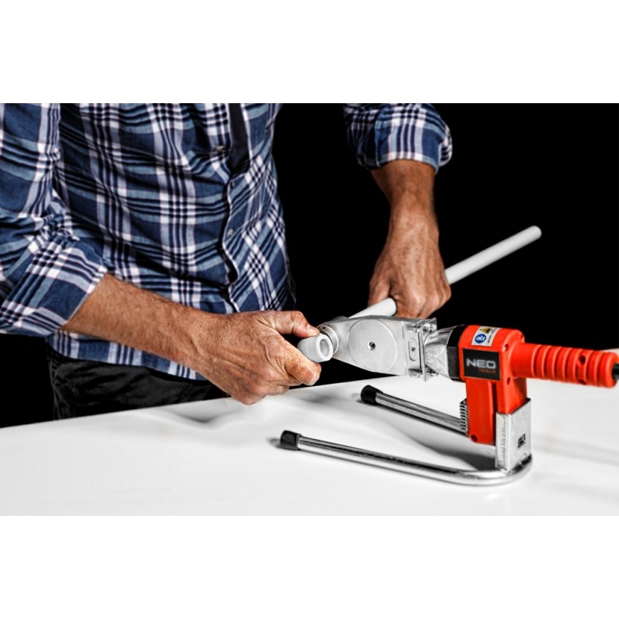 Neo plastic pipe welding machine, 650 W, 4 sleeves (21-001) – 3