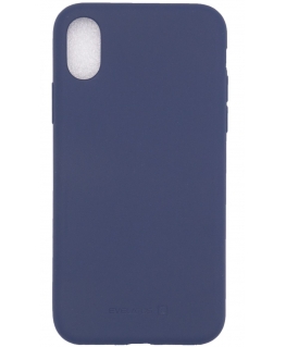 Evelatus Apple iPhone X Nano Silicone Case Soft Touch TPU Blue