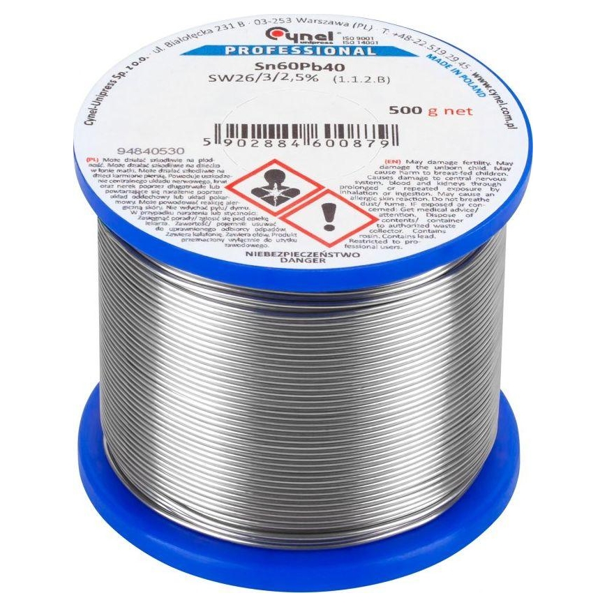 Cynel Lydmetalis 0.56mm 500g Sn60Pb40 – 2