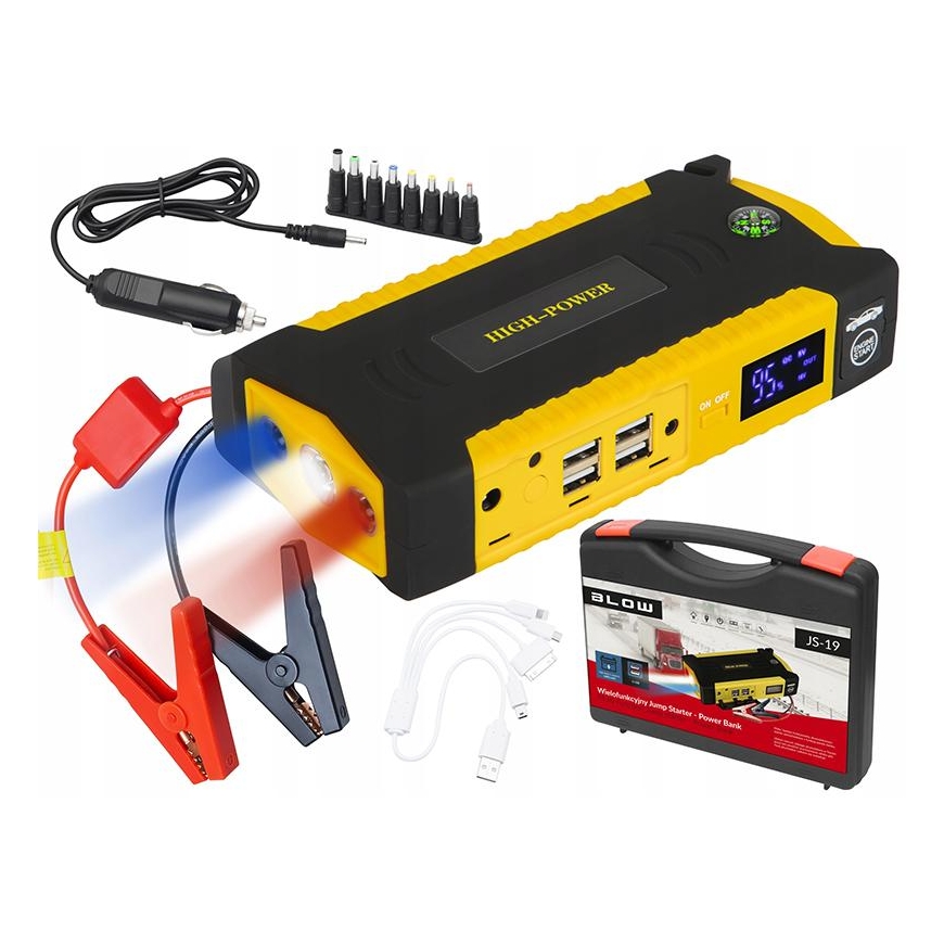 Blow nešiojamas įkroviklis JS-19 Power Bank - JUMP STARTER 16800 mAh – 3