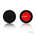 Remax RM-C30 Car Sicky Tape Metal Body Magnetic holder with flat round shape for any spartphone Black