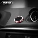 Remax RM-C30 Car Sicky Tape Metal Body Magnetic holder with flat round shape for any spartphone Black
