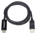 PremiumCord KPORTADK04-03 video kabeļu aksesuārs 3 m DisplayPort HDMI Melns PremiumCord KPORTADK04-03 video kabeļu aksesuārs 3 m DisplayPort HDMI Melns