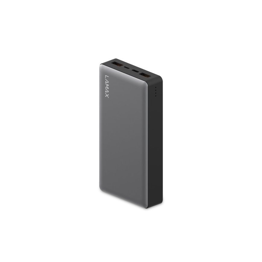 Lamax LAM20KGRAY внешний аккумулятор Литий-полимерная (LiPo) 20000 mAh Серый – 2