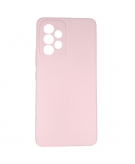 Evelatus Samsung Galaxy A73 5G Premium Soft TouchSilicone Case Pink Sand