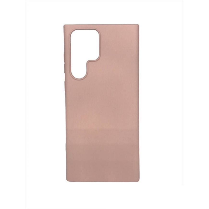 Evelatus Samsung Galaxy S22 Ultra Nano Silicone Case Soft Touch TPU Beige