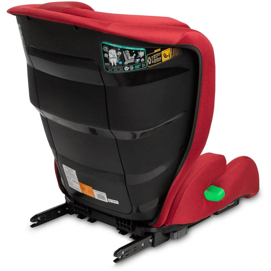 Caretero Nimbus - car seat i-Size, ~15-36 kg | Red – 4