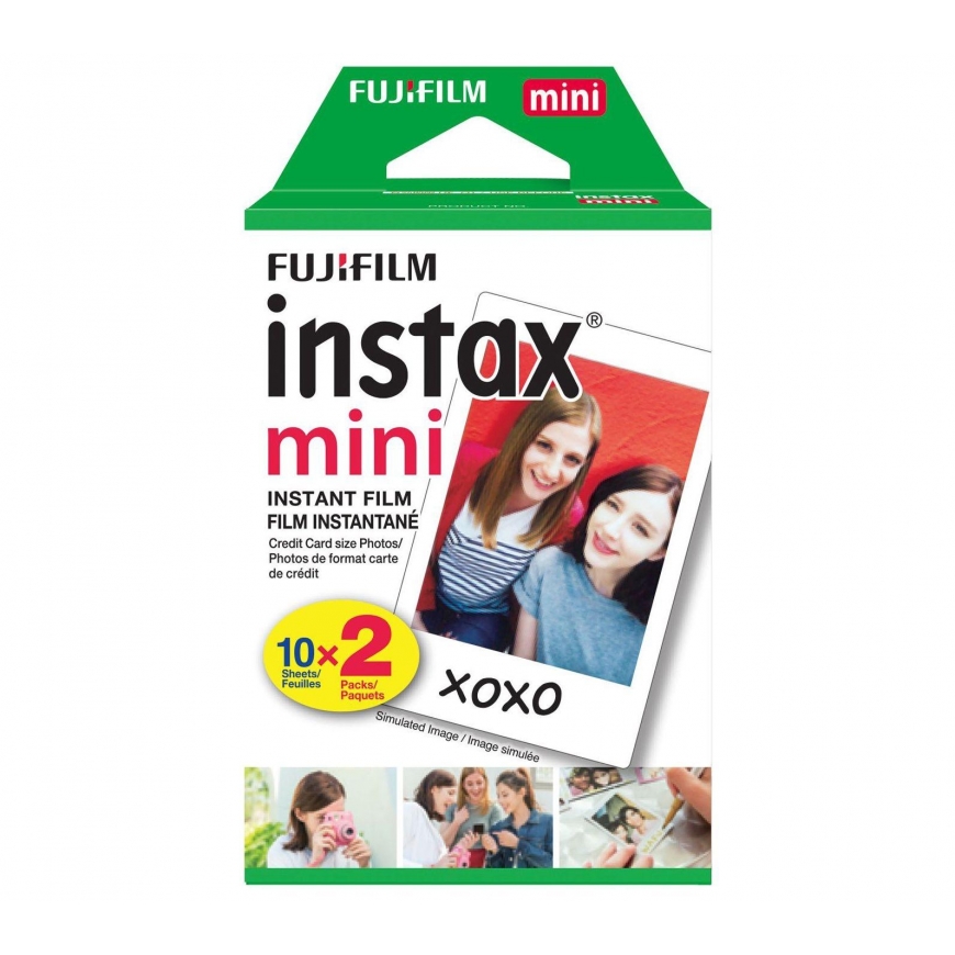 FUJIFILM instax mini film (glossy) (color) (2x10 - double pack) – 2