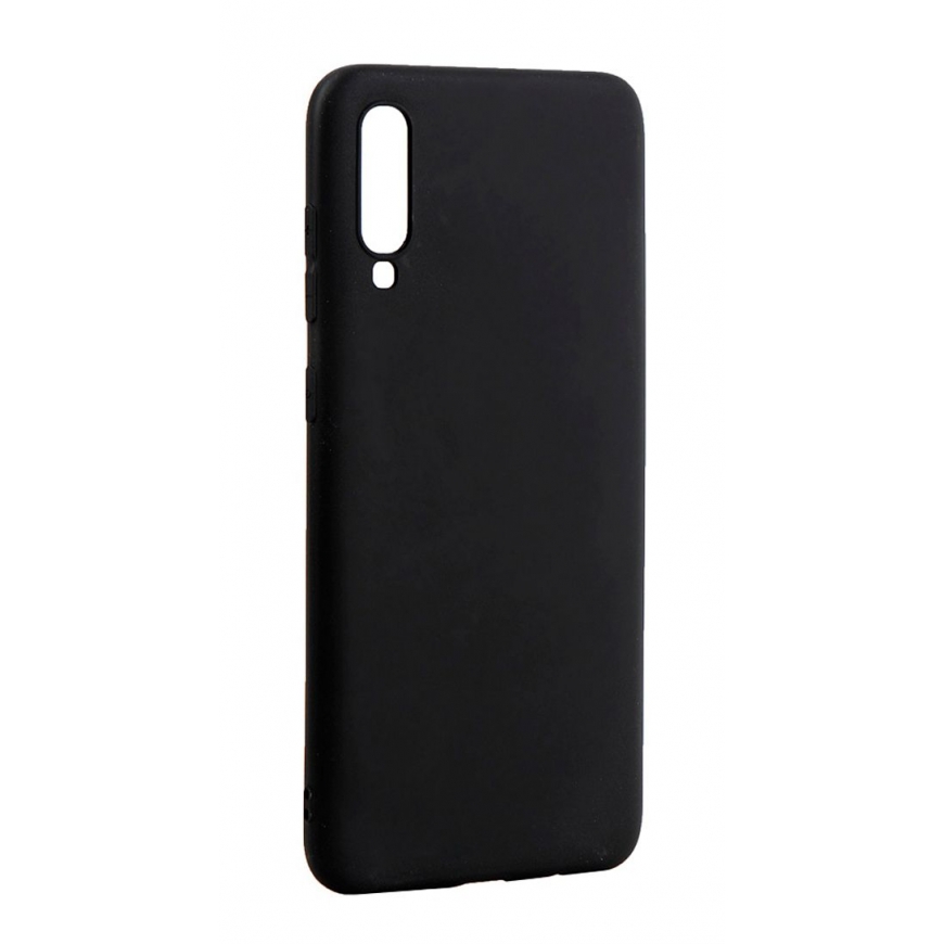 Evelatus Samsung Galaxy A70s Nano Silicone Case Soft Touch TPU Black