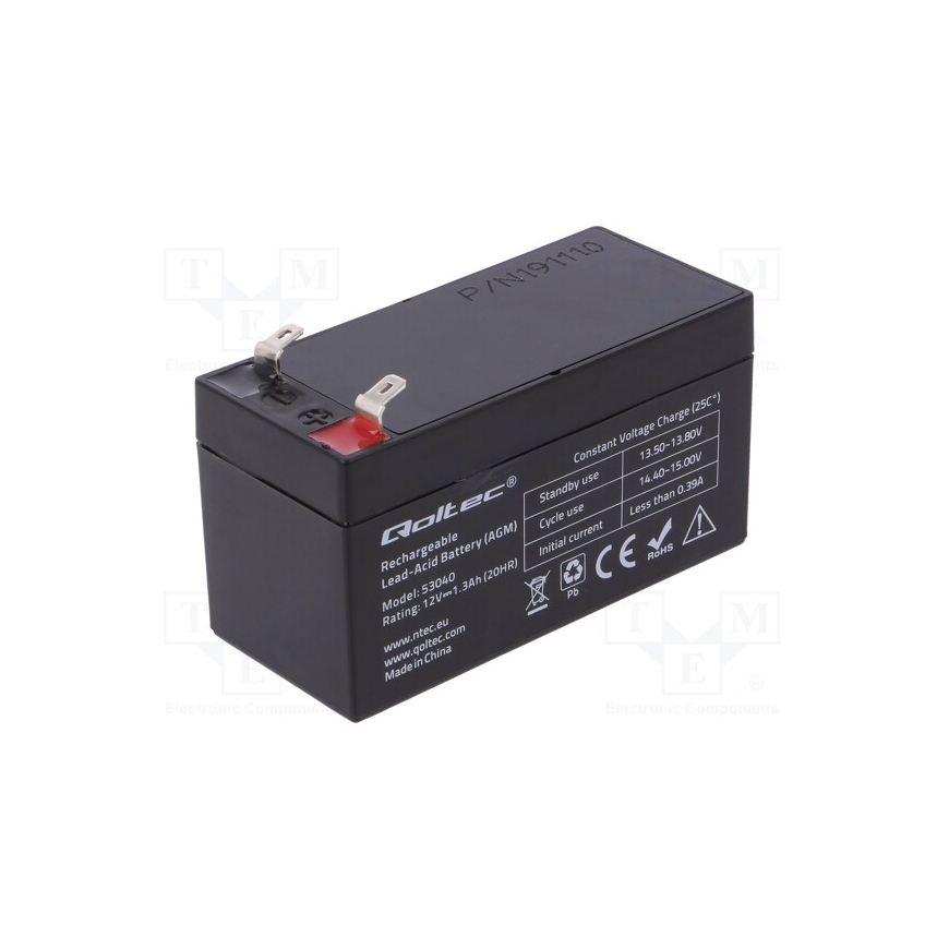 Qoltec QOLTEC 53036 Qoltec Battery AGM 12V – 2
